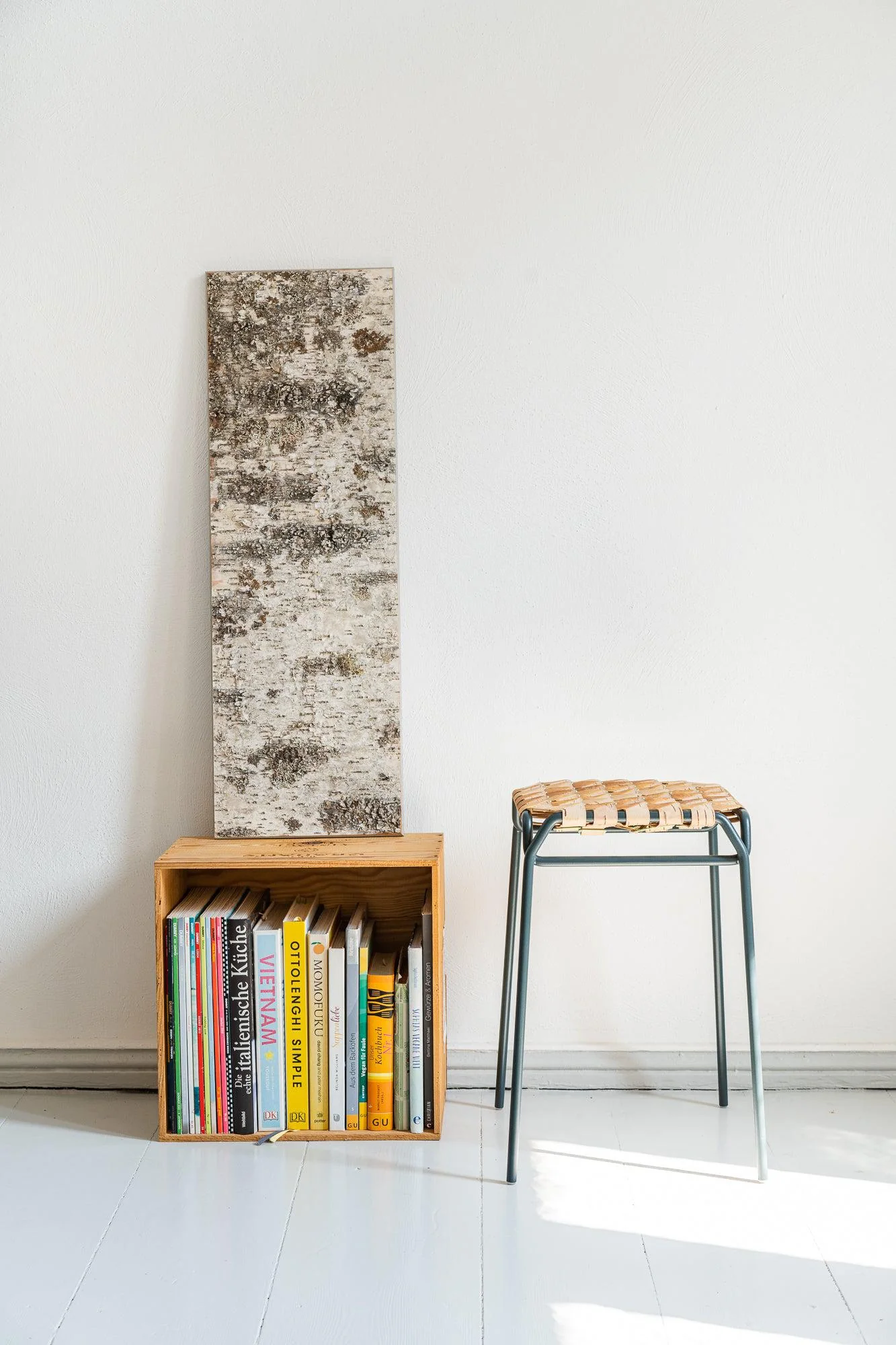 Taburet Birch Bark Stool - Image 32