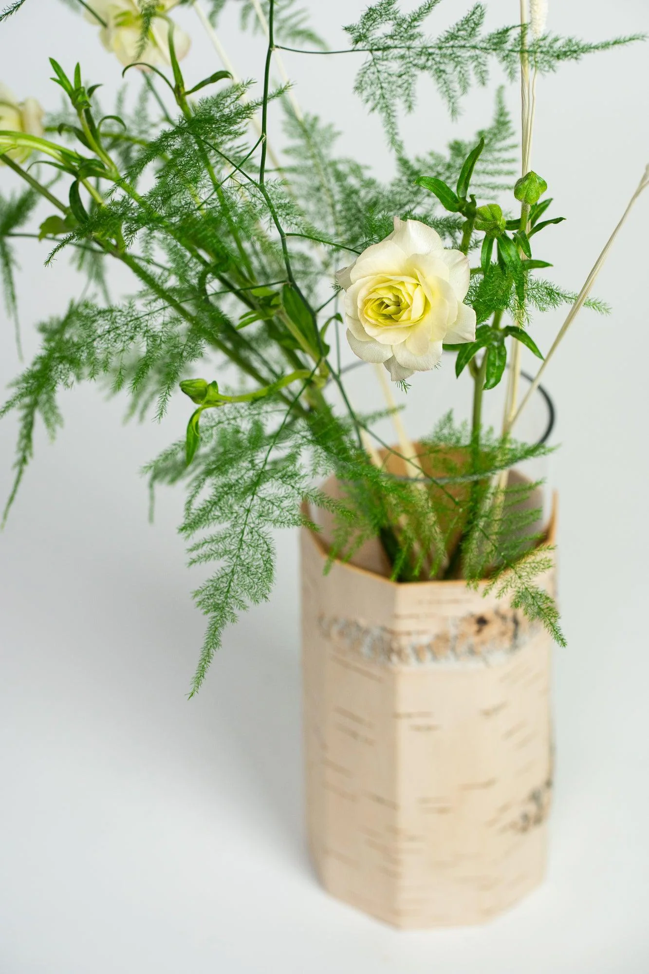 Tara Pikk Birch Bark Vases - Image 14