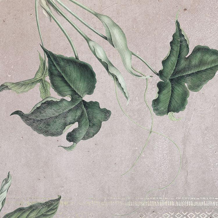 Tropic Concrete Mural Wallpaper - Image 3