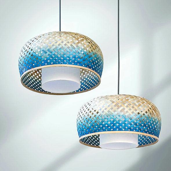 Tulip Bamboo Pendant Light - Image 3