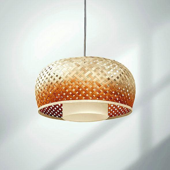 Tulip Bamboo Pendant Light - Image 4