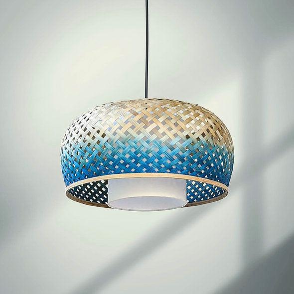 Tulip Bamboo Pendant Light - Image 5