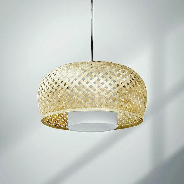 Tulip Bamboo Pendant Light - Image 7