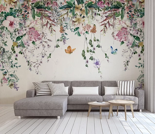 Vine Haven Mural Wallpaper - Image 4